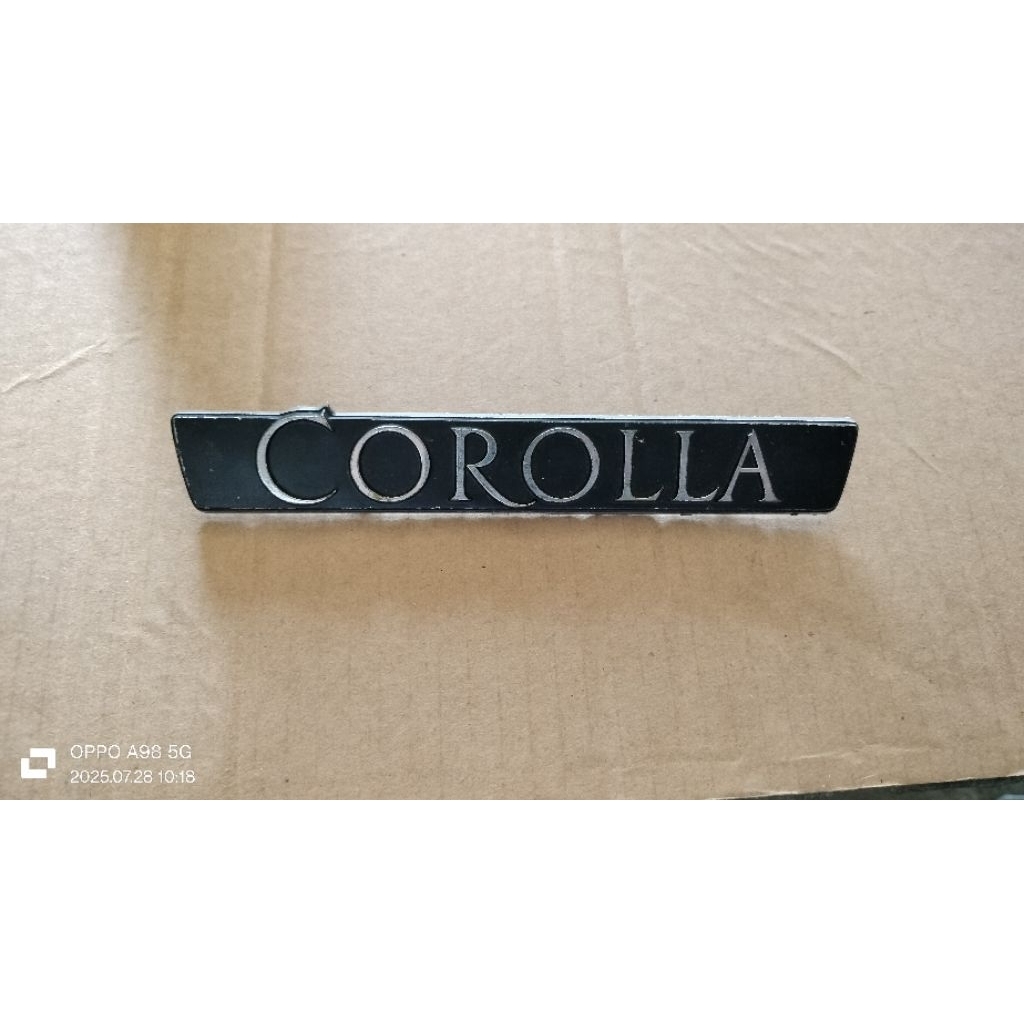 emblem Corolla ke20.. (hanya COROLLA)