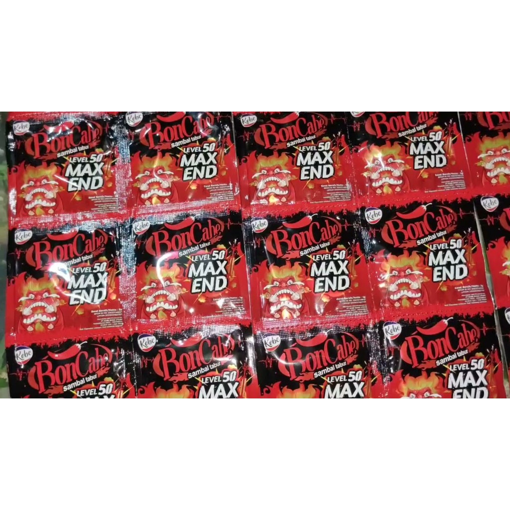 

Boncabe Bubuk Tabur Level 50 renceng