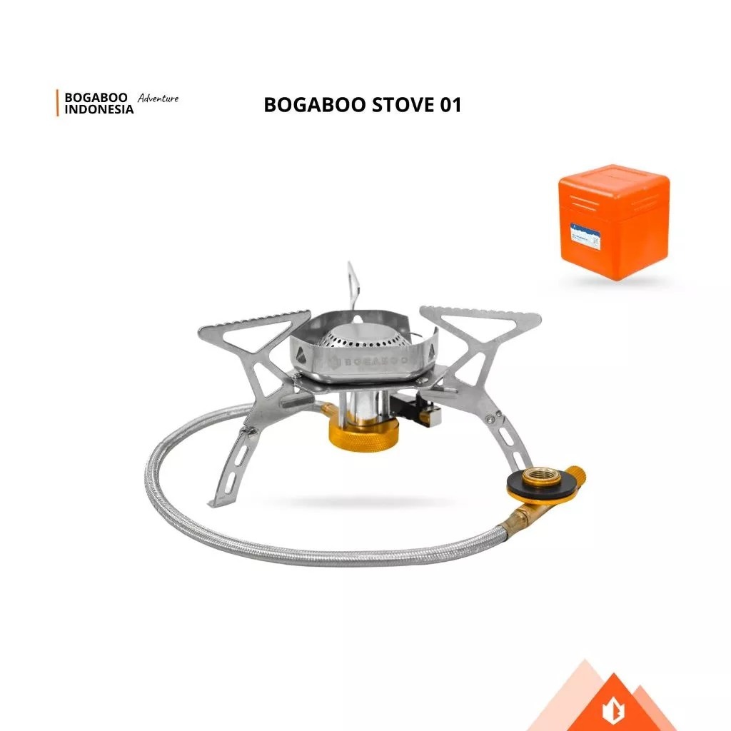Bogaboo Stove 01 Ultralight - Kompor Gas Portable Ultralight - Kompor Camping Lipat Ultralight
