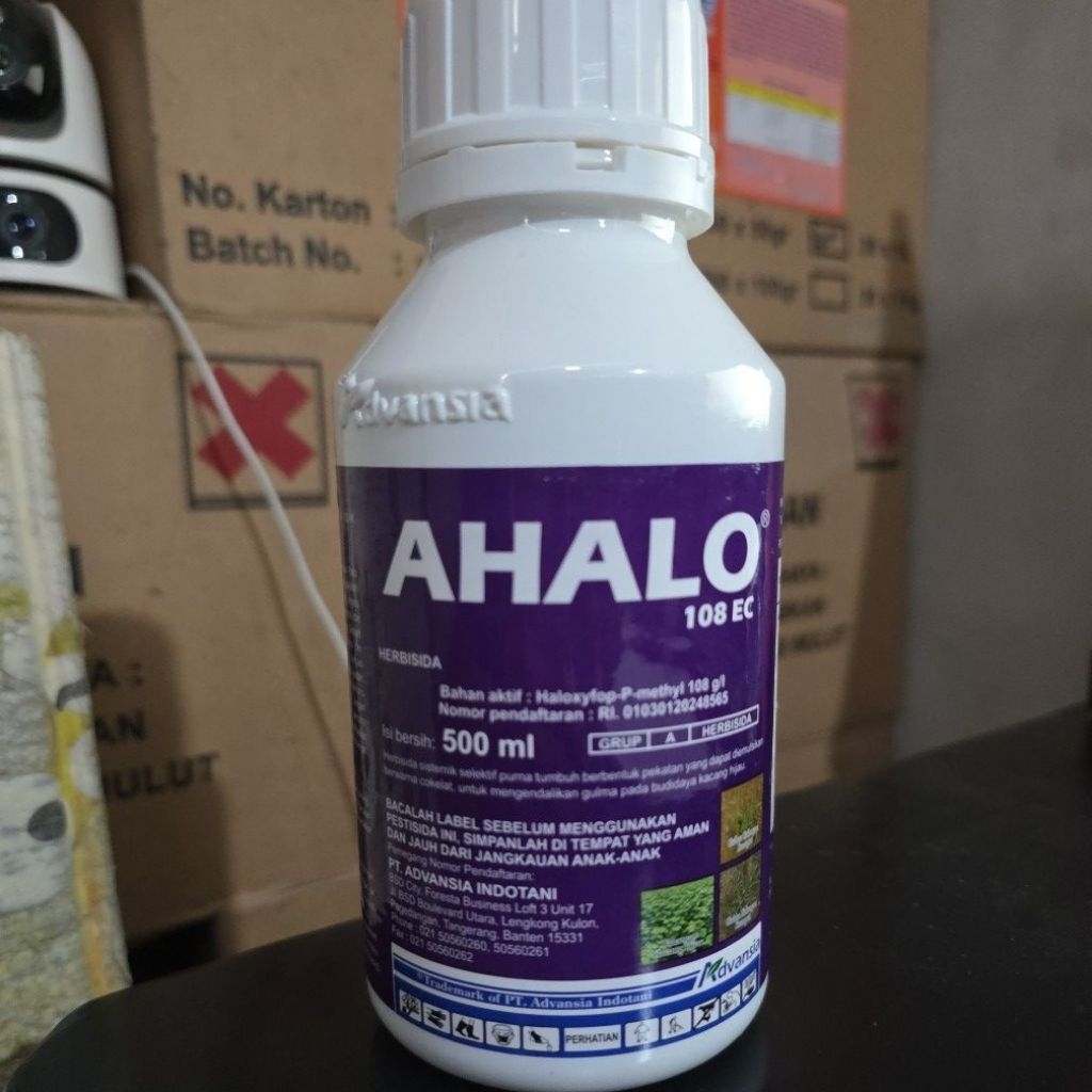 Herbisida selektif tanaman kacang² an,CABAI dan mbako AHALO 108EC 500ml