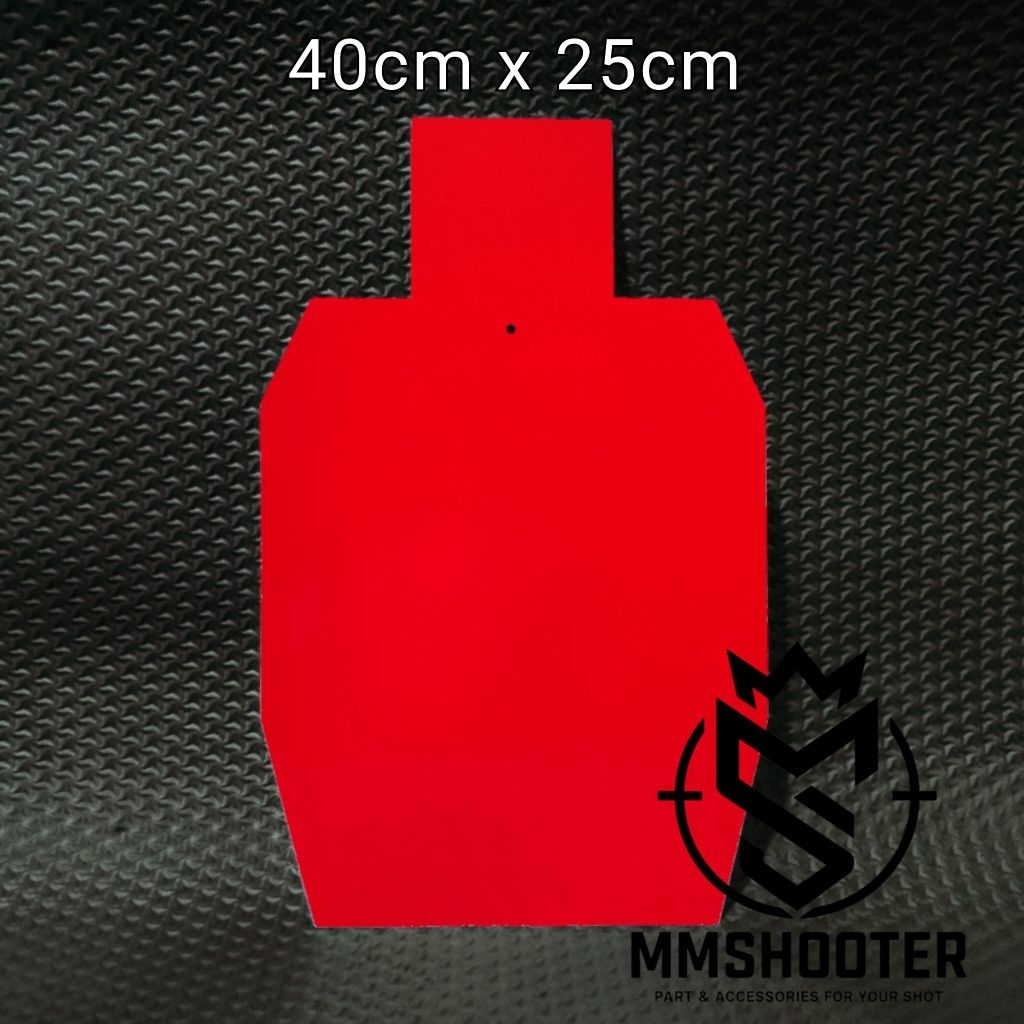 action steel siluet plate target AA-IPSC