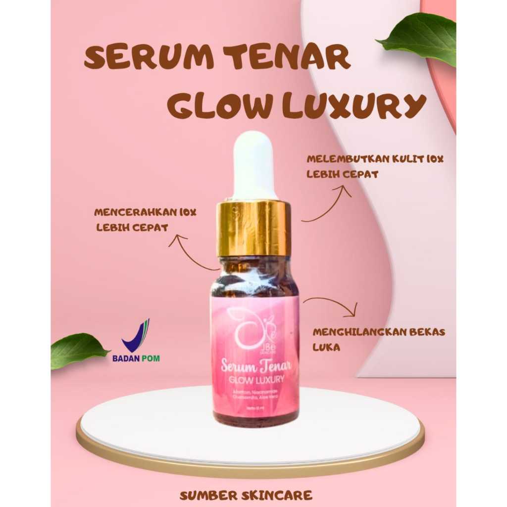 (COD) SERUM TENAR GLOW LUXURY JBE SKINCARE/SERUM PEMUTIH WAJAH/SERUM FLEK GLOWING
