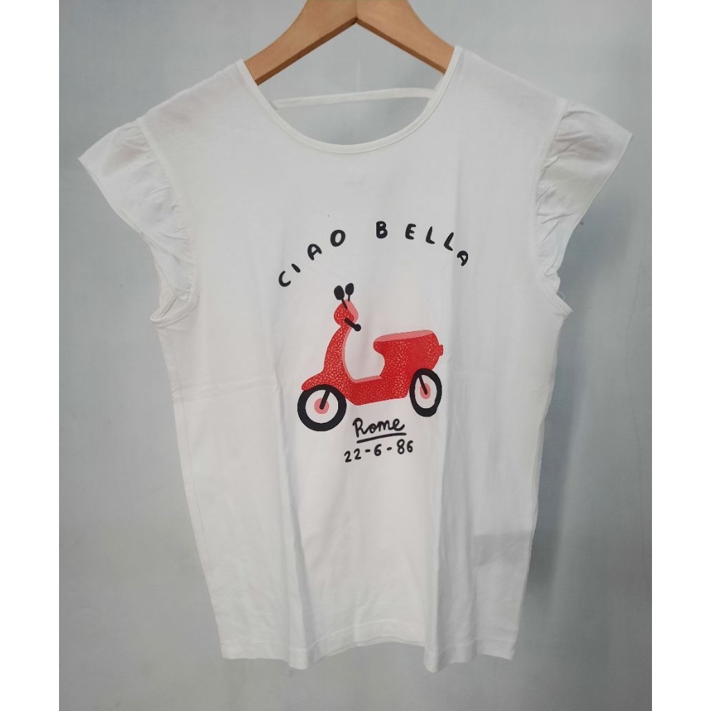 Preloved but new kaos lengan pendek cewek OSELLA 12