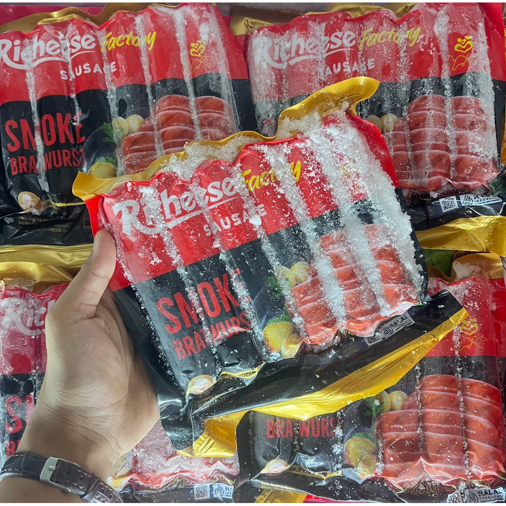 

Richeese Sausage Smoke Bratwurst 360gr