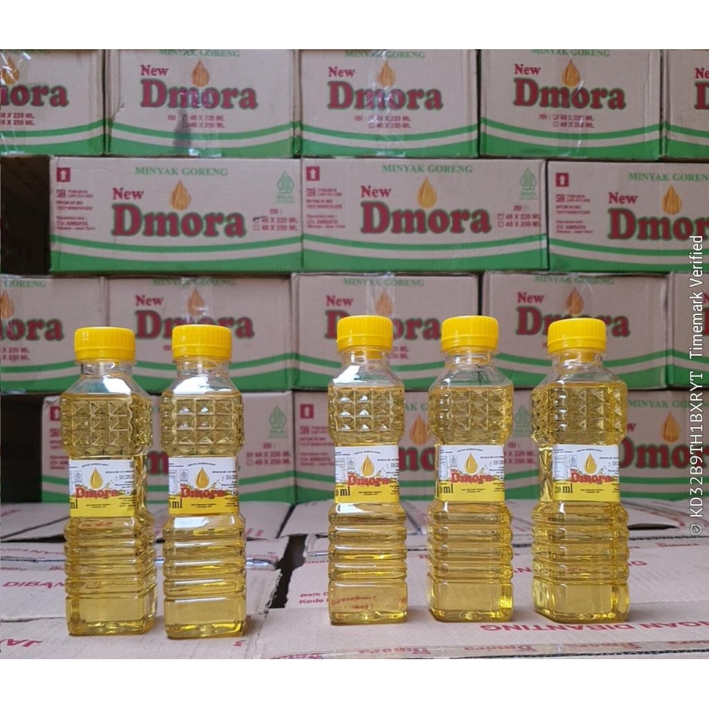 Minyak Goreng kmsan botol 220ml DMORA