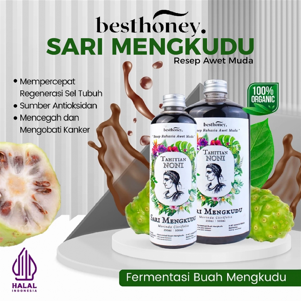 

Best Honey Sari Mengkudu Original Pace Noni Asli Menjaga Kesehatan Jantung 500 ML