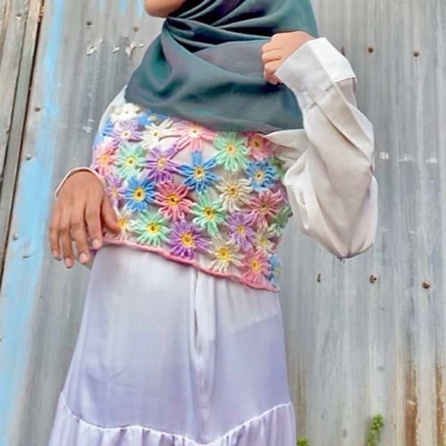 CROP TOP RAJUT/ATASAN RAJUT/VEST RAJUT