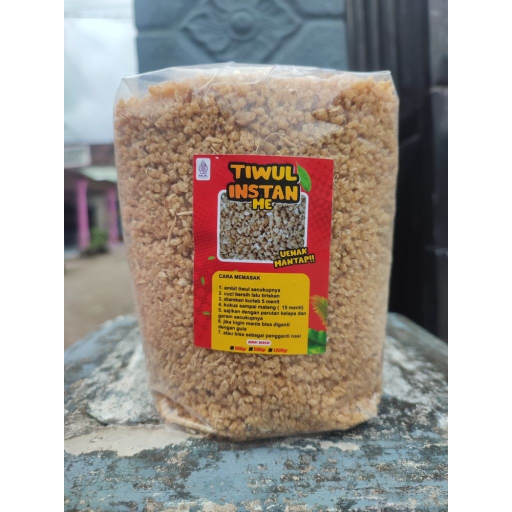 

Tiwul kuning instan isi 500 gram
