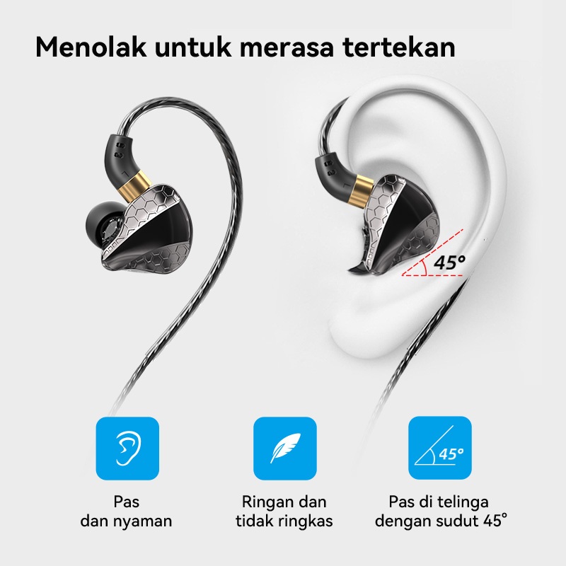 Limited Ylv Headset Wired Gaming Music 3.5Mm Type C In Ear Bass Earphone For Samsung Xiaomi Oppo