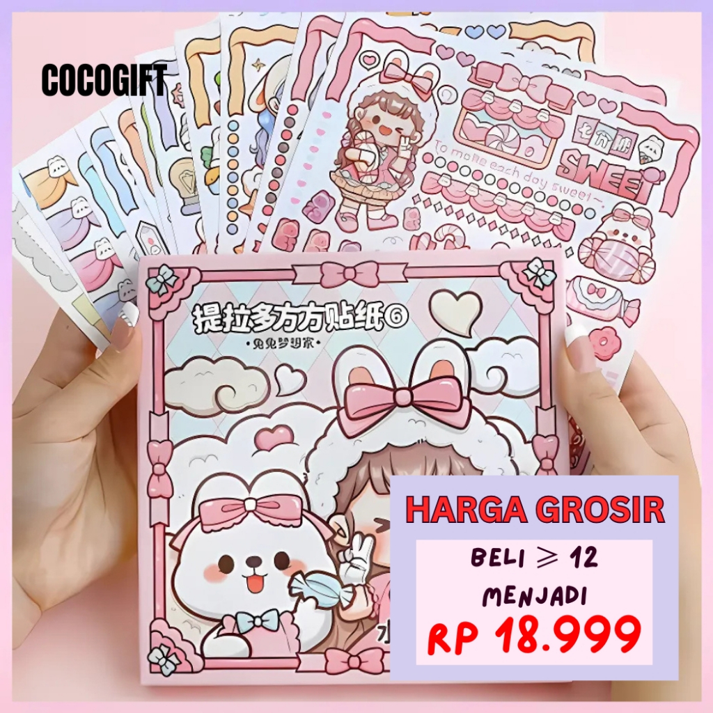 

Sticker Pack Lucu Untuk Dekor Buku Jurnal Varian Dodogirl Tutu Dreamer TLD112