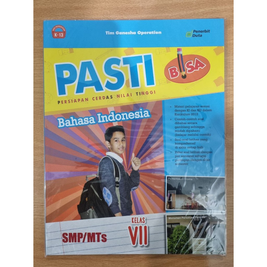 Buku Latihan Soal BAHASA INDONESIA Kelas VII/7 Kur 2013 Revisi | Dilengkapi Ringkasan Materi BAHASA 
