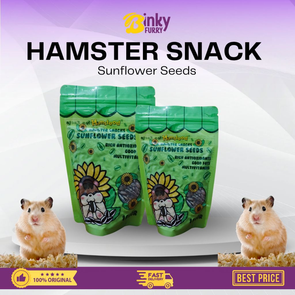 Hamsfood - Hamster Snack Sunflower Seeds 150 g