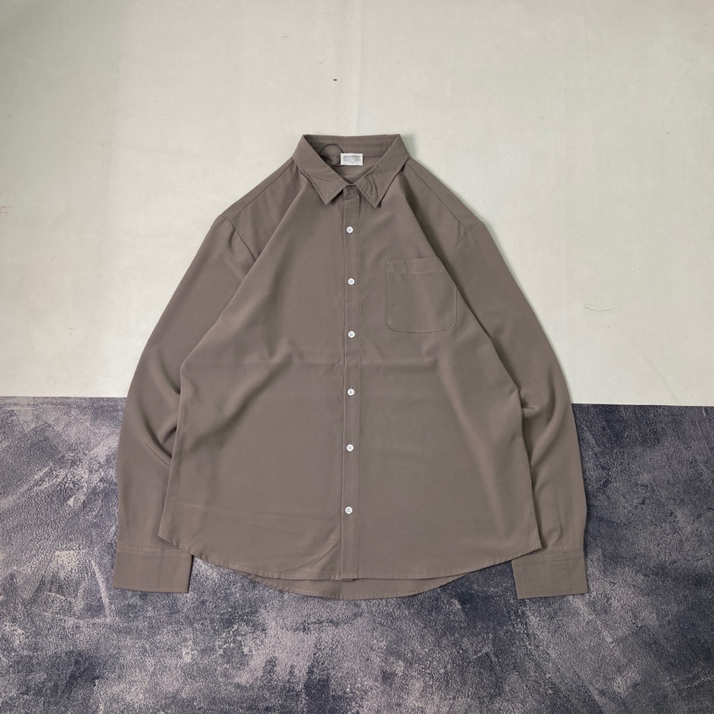 Kemeja Basic Jean Money Size XL