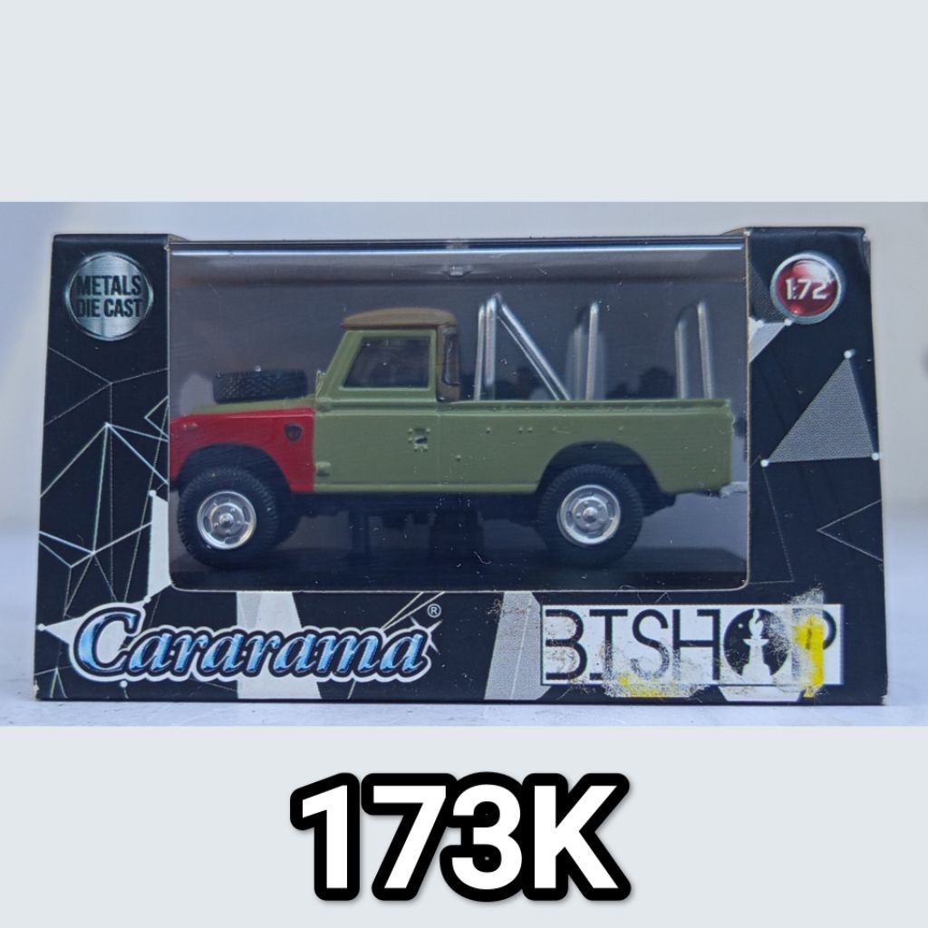 Diecast Mini Scale 72 Cararama Oxford Bishop Exclusive Hobby Forever Land Rover Series 3 109