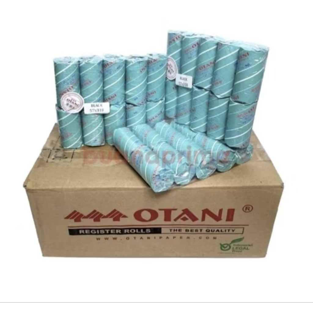 

<1 Roll> Kertas Struk Thermal 57 x 31 Otani Termal Kertas Kasir Print Struk Belanja