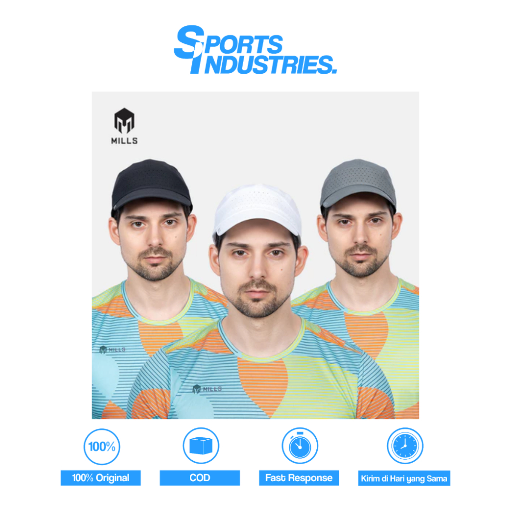 TOPI MILLS  SMUD RUNNING CAP A4 4074  100% ORIGINAL