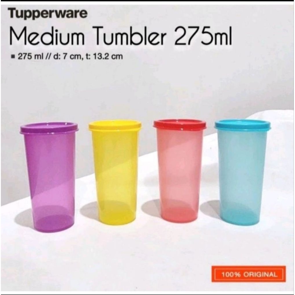 Tupperware Gelas Fun Tumbler 275ml PROMO MURAH Original