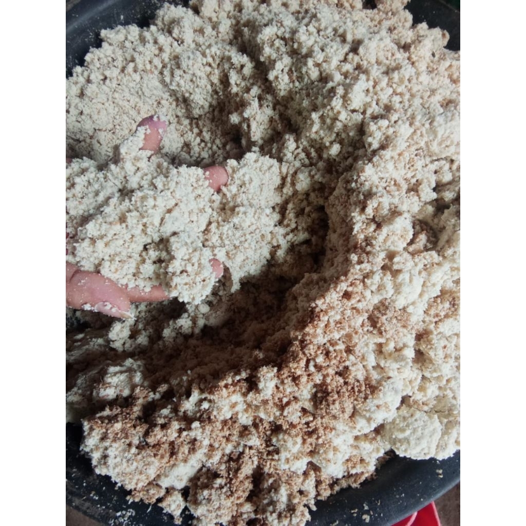 

Ampas tahu 1kg Fresh memel semi kering ready tiap hari