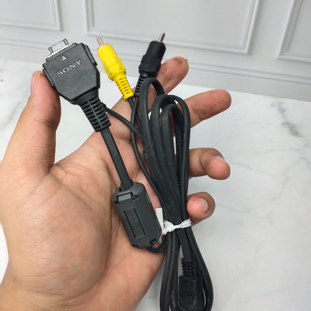 Kabel Data dan AV  Original Kamera Sony DSC-W70 DSC-W80 DSC-W90 DSC-W100 DSC-W150 DSC-W170 DSC-W200 