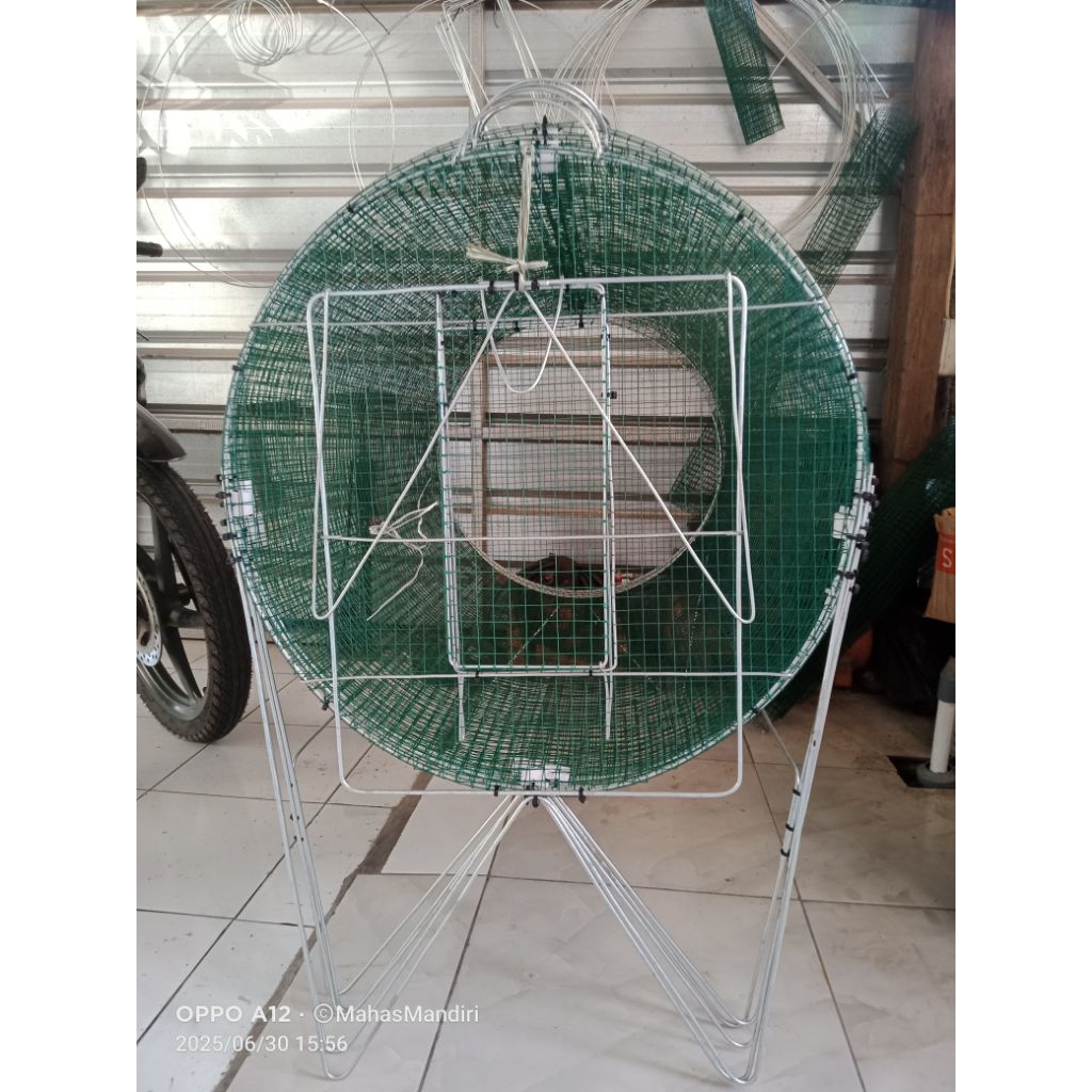umbaran/tenggaran MURAI bulat sleding panjang 4meter