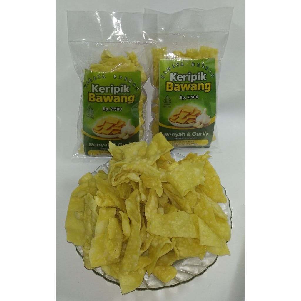 

Keripik Bawang Gurih Renyah Jajanan Sehat Tanpa Bahan Pengawet Dan Murah