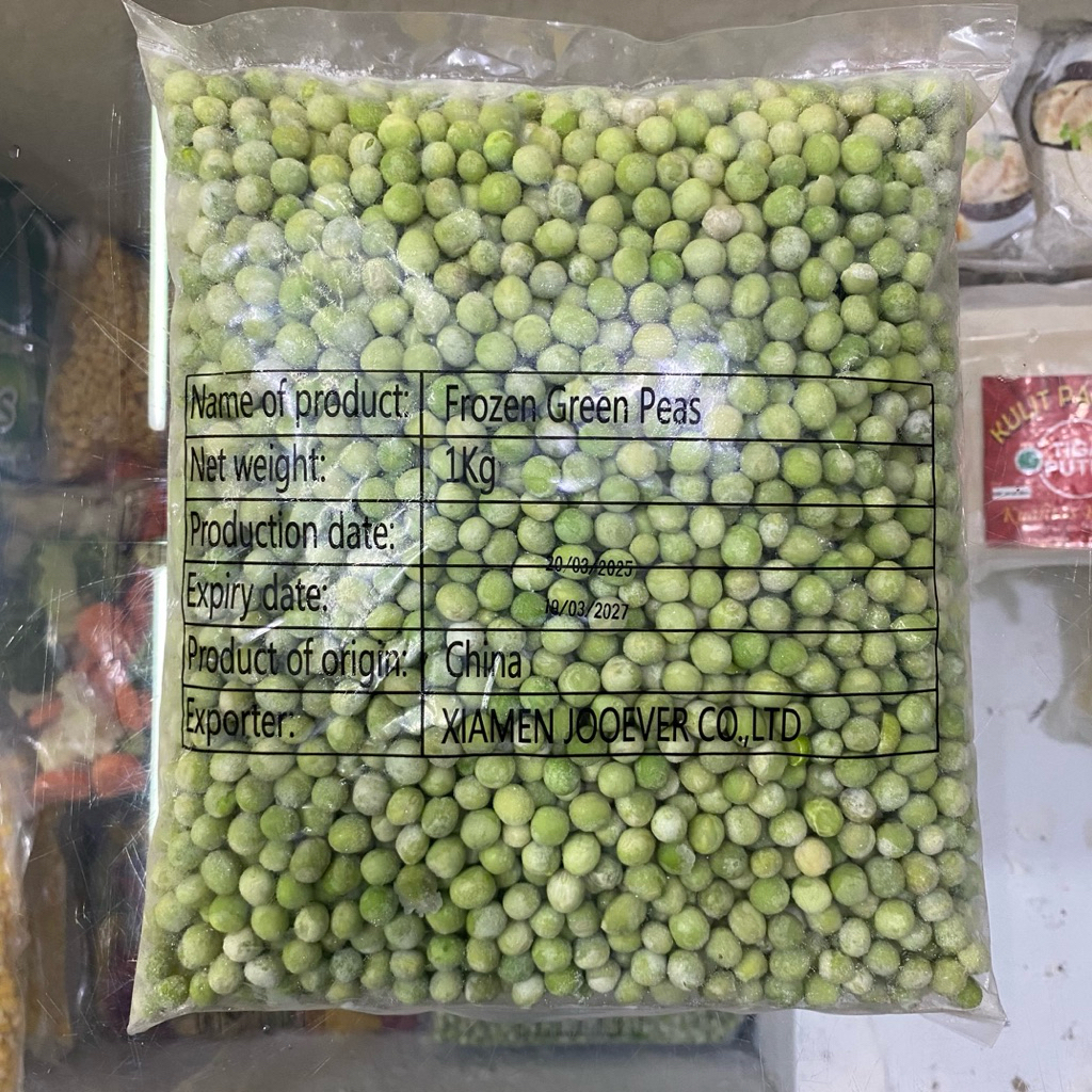 

Frozen Green Peas Kacang Polong Beku 1kg