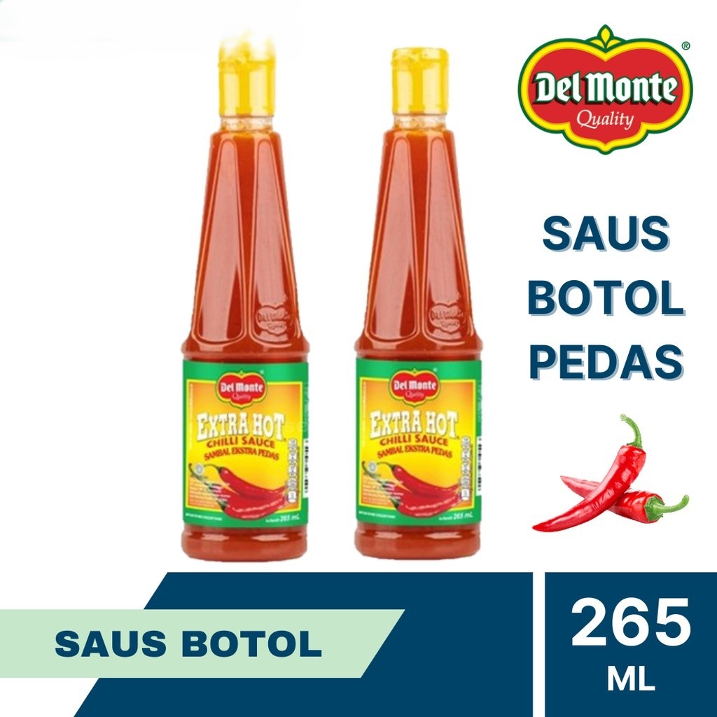 

Del Monte Extra Hot Sambal Pet 265 Ml