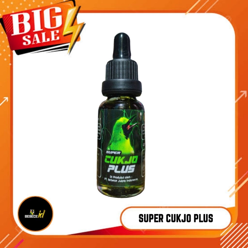 Super Cukjo Plus - Vitamin Suplemen Penggacor Burung Cucak Ijo Lomba