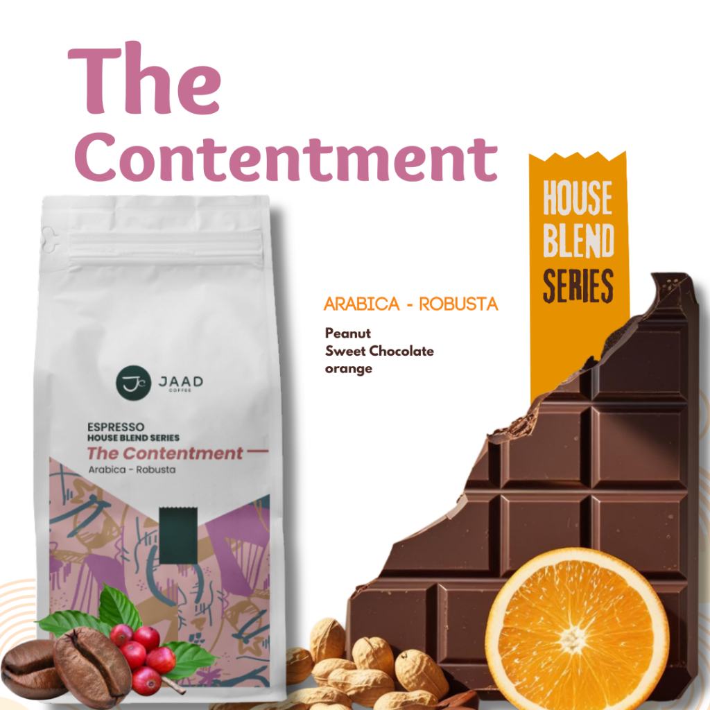 

The Contentment 70% Arabica 30% Robusta - Espresso House Blend Grade 1 - Kopi Bubuk Fresh Roasted