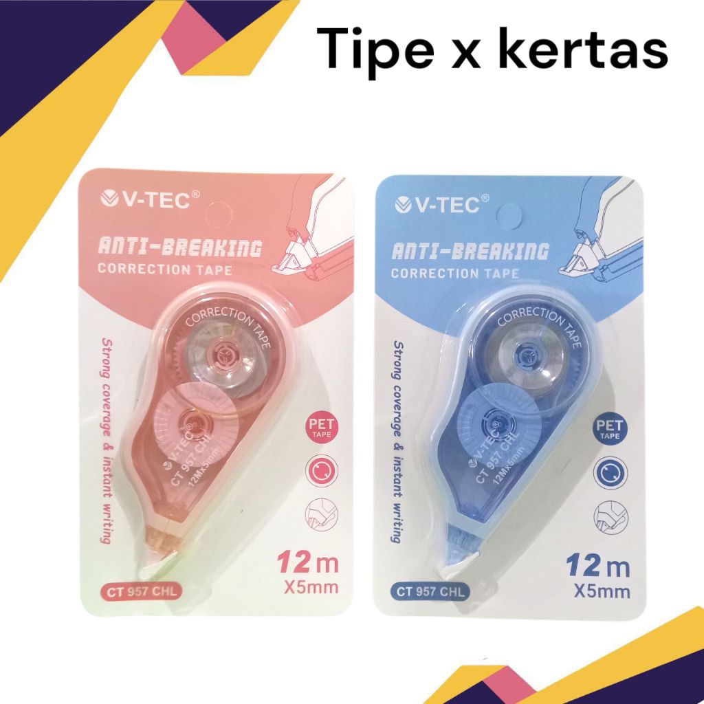 

Tipe x kertas 12 meter V-tec