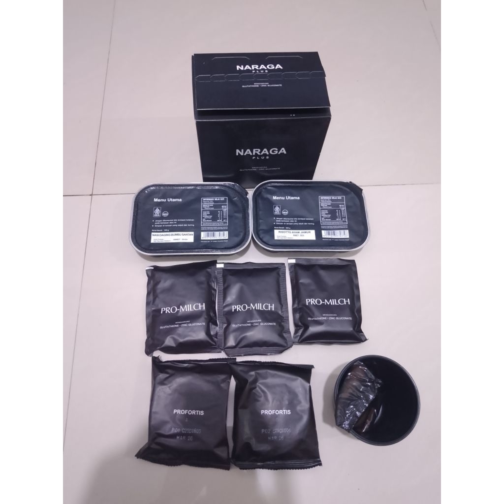 

NARAGA PLUS 1 PAKET LENGKAP EXP MARET 2026 HALAL