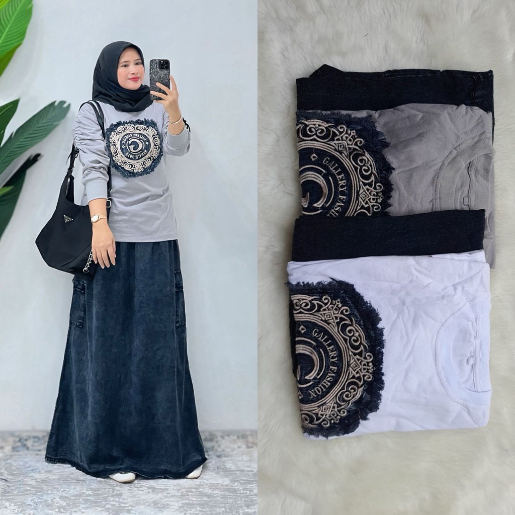 SET ROK CARGO BORDIR Original Produk