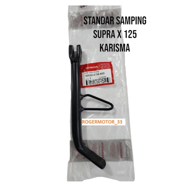 STANDAR CAGAK SAMPING HONDA SUPRA X 125 KARISMA ORIGINAL 50530-KTM-850