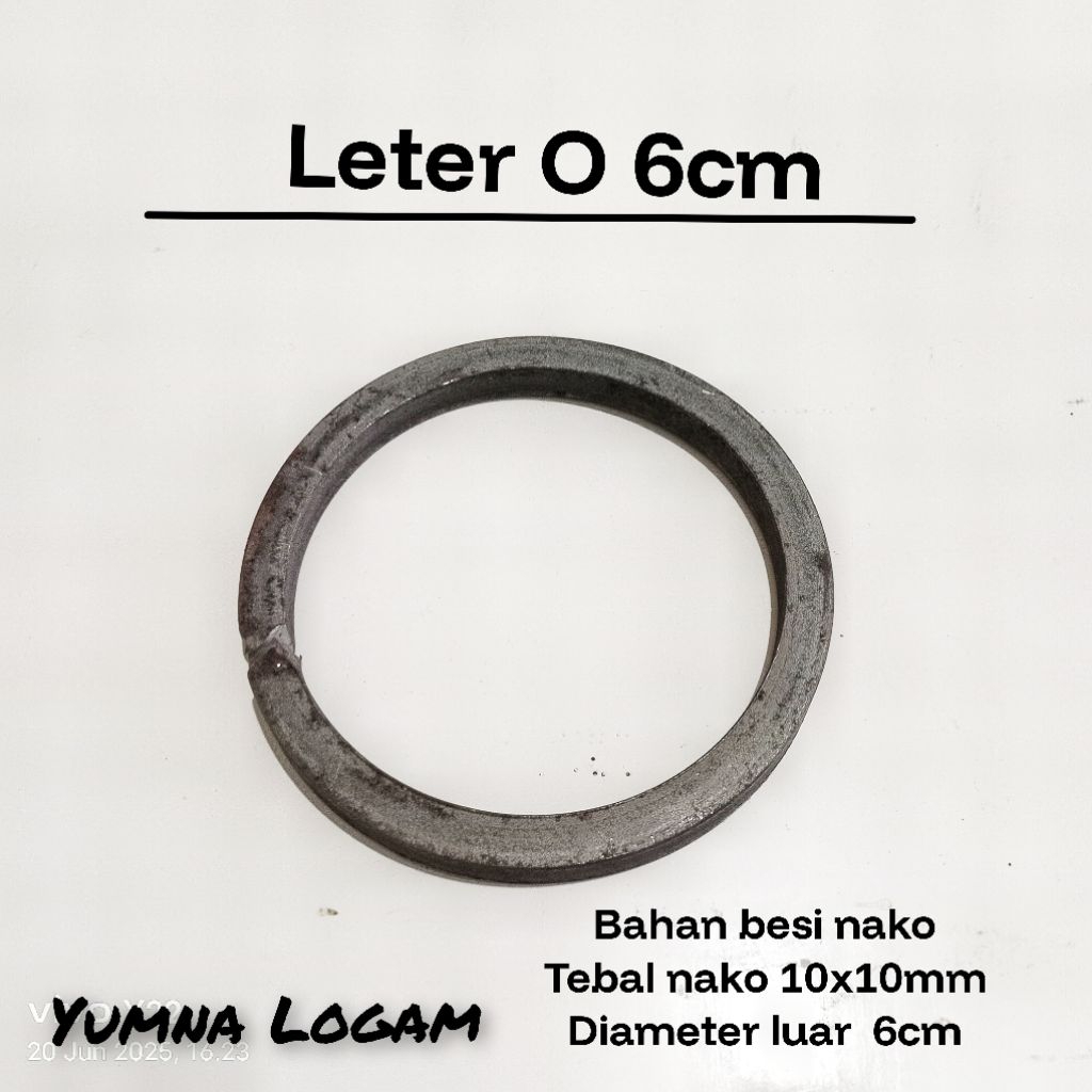 Lingkaran Nako 6cm Besi Nako Besi Tempa Ornamen Aksesoris Pagar Besi