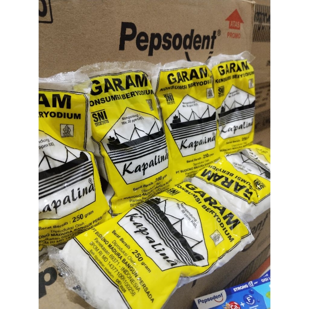

1BALL (20PCS) GARAM BERYODIUM 250GR/GARAM DAPUR 250GRAM/ GARAM 250GR KAPAL
