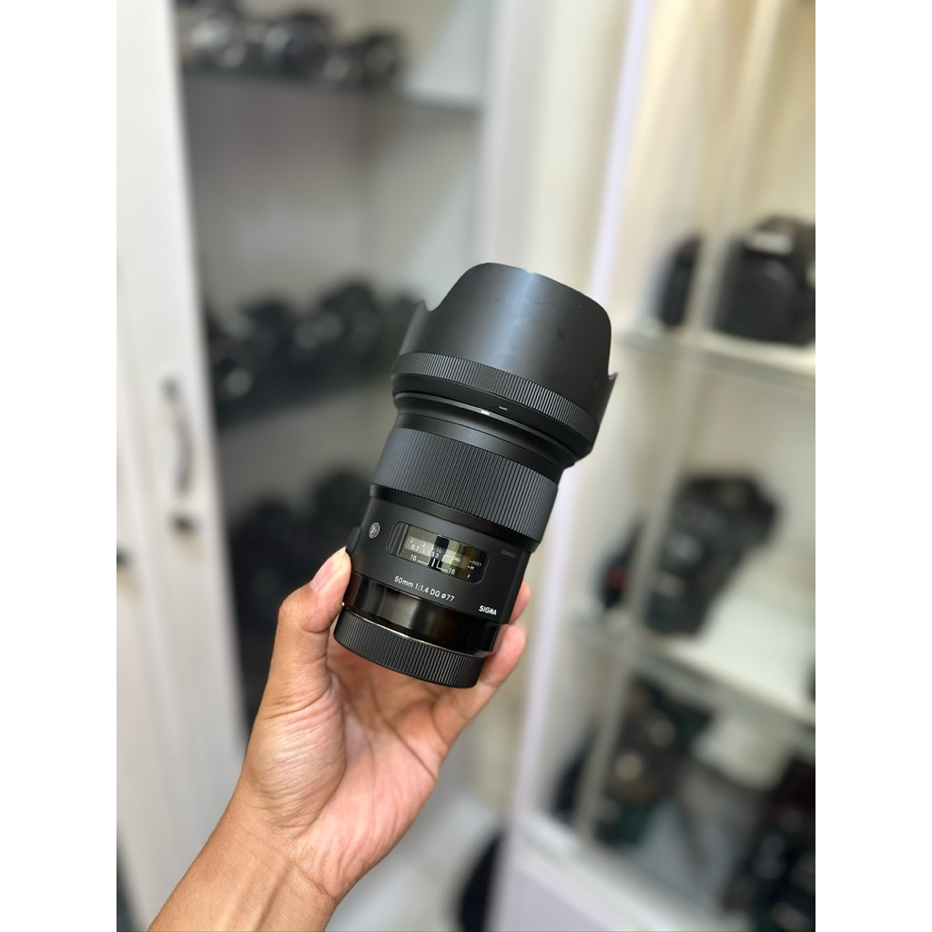 Lensa Sigma 50mm Art F1.4 Canon