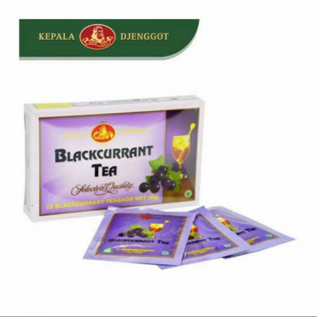 

Blackcurrant Tea - Kepala Djenggot ( 1pack isi 12sachet Teabag )