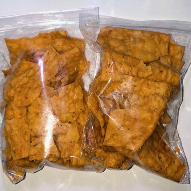 

Keripik Bawang pedes gurih