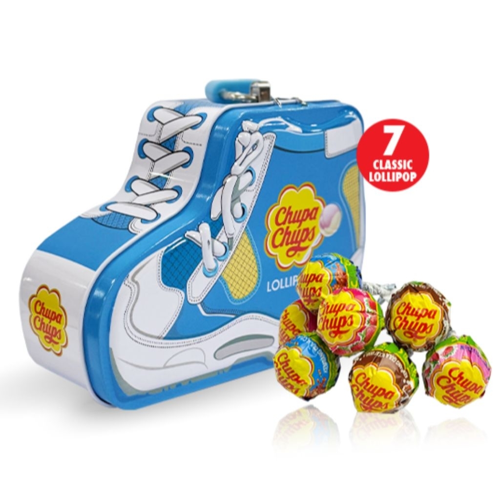 

BIG SALE‼️Celengan Chupa Chups Permen Lolipop Can Tin Money Bank Kunci Gembok Kecil Mainan Edukasi Anak