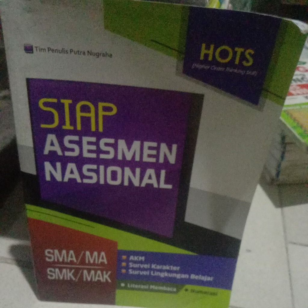 BUKU SIAP ASESMEN NASIONAL UNTUK SMA