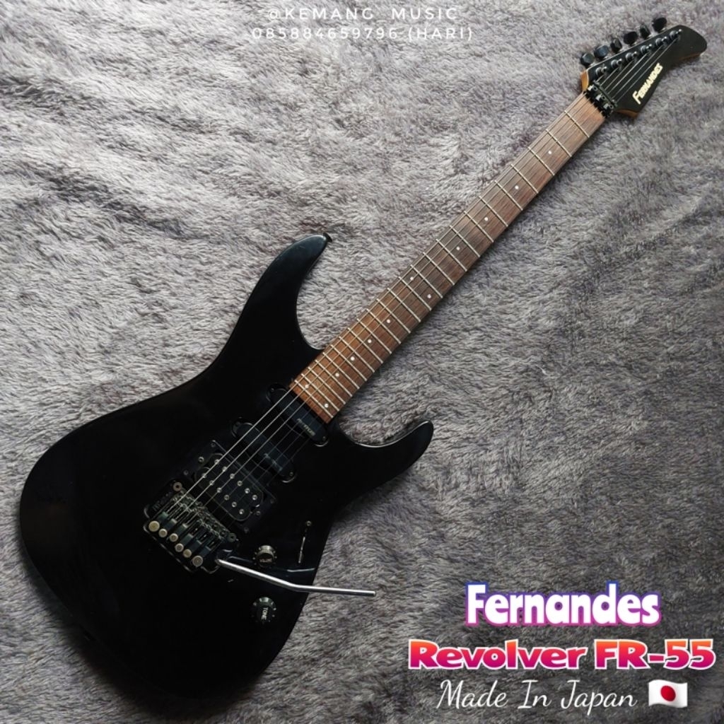 gitar langka fernandes japan vintage gitar original