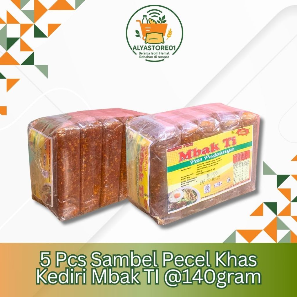 

Sambel Pecel Khas Kediri Sambal Pecel Mbak Ti 700gram