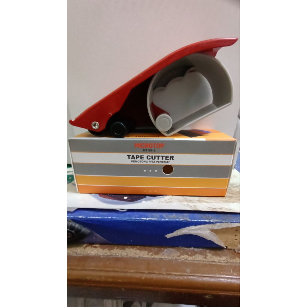 

Dispenser / pemotong / tape cutter bahan besi Microtop MT-502