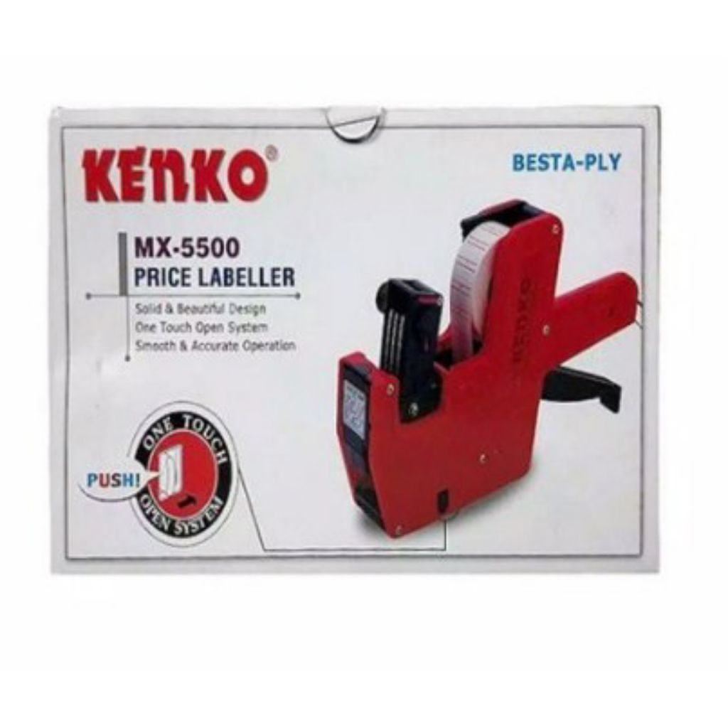

Kenko MX-5500 Price Labeller Alat Cetak Label Harga Manual Praktis Toko & Retail
