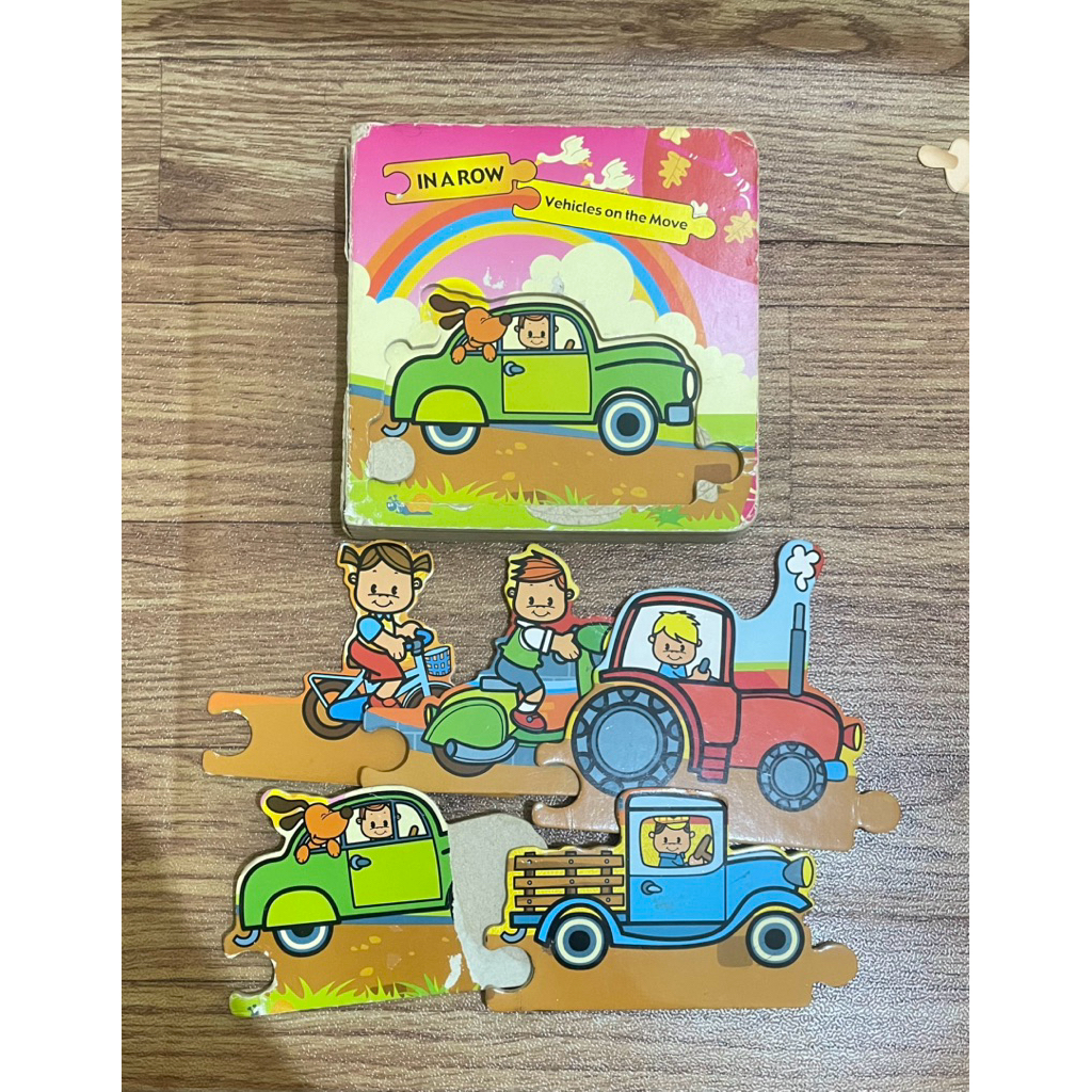 BUKU ANAK PL PUZZLE VEHICLES