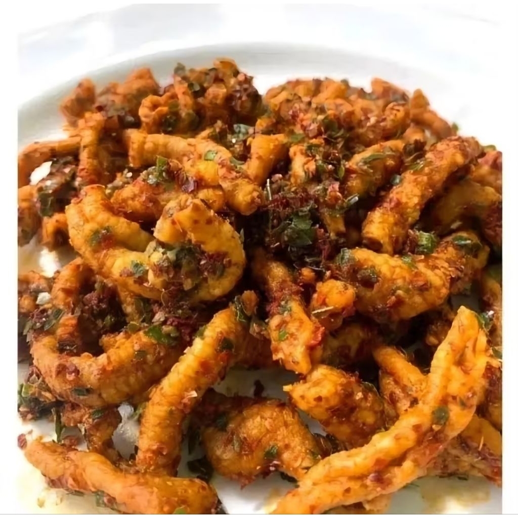 

Keripik Usus Cikruh Pedas Seblak & Original | Daun Jeruk Renyah Gurih