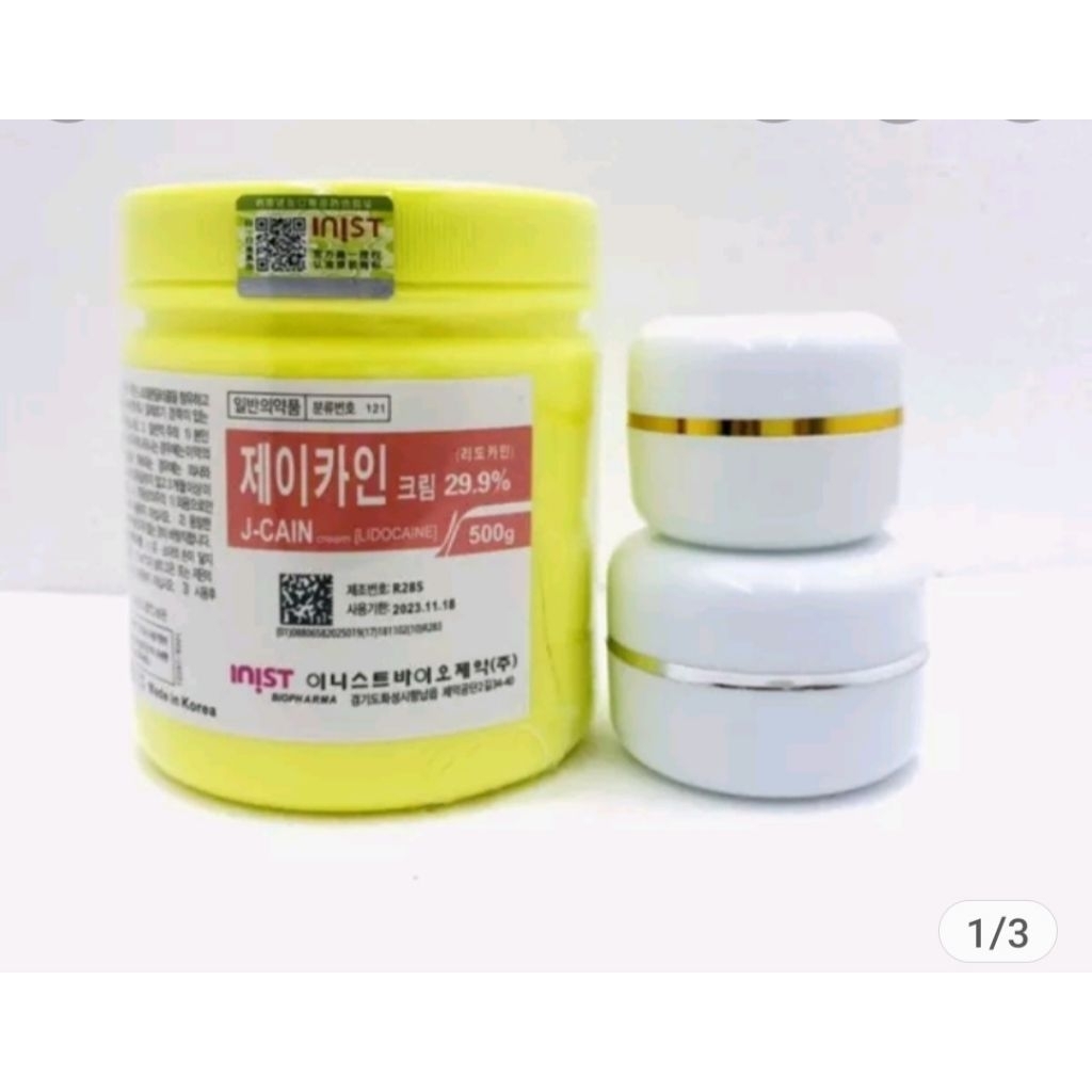 Krim baal JCain Shared in Jar 29.9% untuk Tatto Sulam