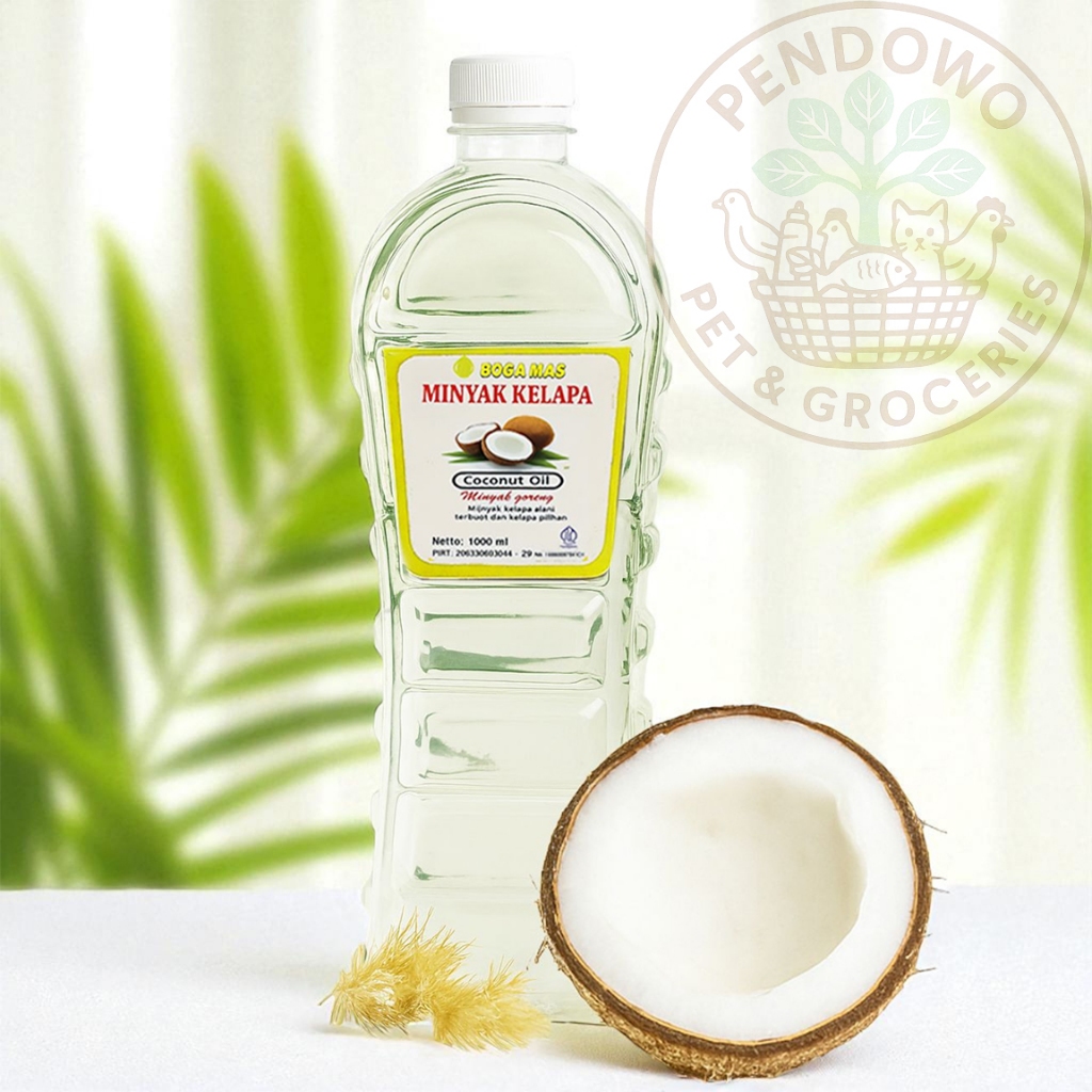 

Minyak Kelapa Murni 1 Liter BOGA MAS, Minyak Klentik, Minyak Goreng Sehat. TERMURAH!!!