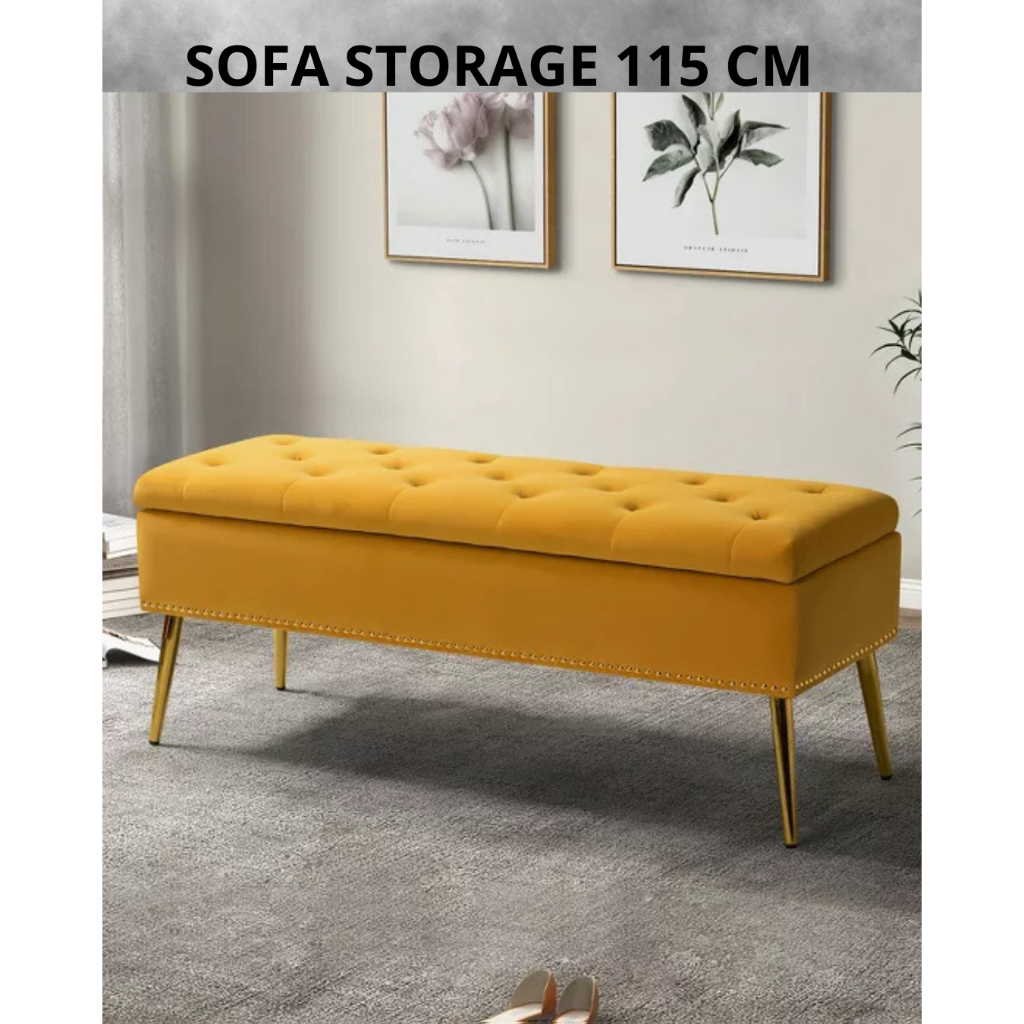 ( 31 ) sofa storage  box costume / Bench / Stool Sofa Minimalis / box penyimpanan luas