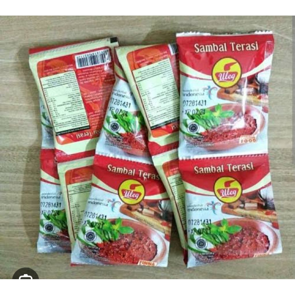 

Sambal Terasi Finna Kemasan Sachet Renceng isi 10 Pcs